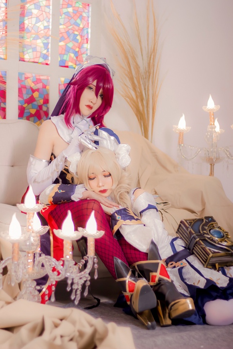 元气少女美月 HKxSYR：模特与 Coser 双重身份，性感与清新并存【13套】